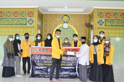 Ormawa FKIP Unilak Galang Dana Bantu Ponpes Al Ihsan Yang Rusak Berat Akibat Semburan Lumpur 